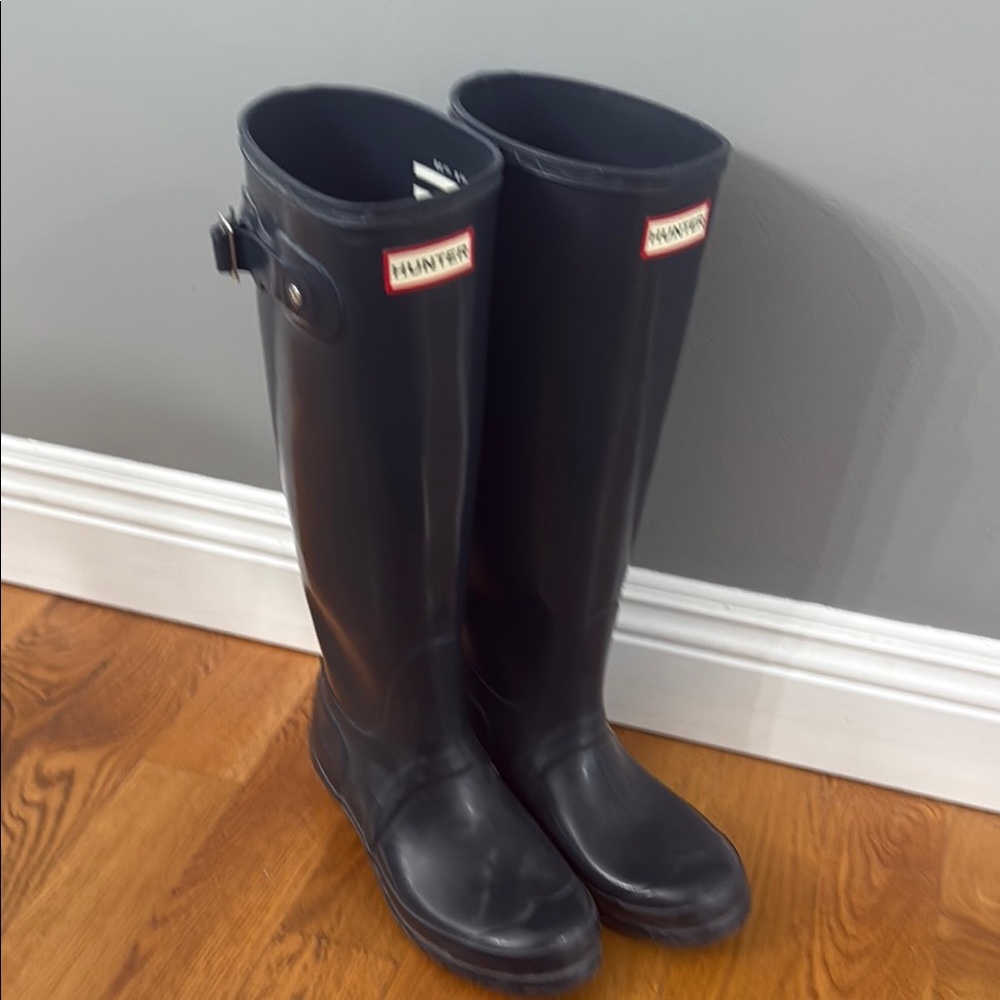 Hunter Navy Women's Winter & Rain Boots